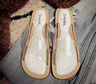2018 chanle women Slippers in PVC CHW1896