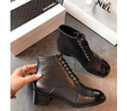 2018 chanle women boots in Calfskin