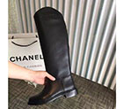 2018 chanle women boots in Calfskin Heel Height 3cm