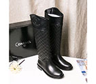 2018 chanle women boots in Calfskin Heel Height 3cm