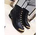 2018 chanle women boots in Calfskin Heel Height 4cm