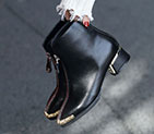 2018 chanle women boots in Lambskin Heel Height 4cm