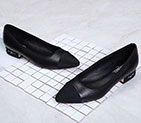 2018 chanle women shoes in Calfskin CHW1909