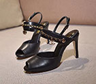 2018 chanle women shoes in Calfskin Heel 9.5cm CHW1979