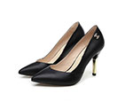 2018 chanle women shoes in Calfskin leather Heel 9cm