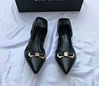 2018 chanle women shoes in Lambskin CHW1993