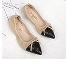 2018 chanle women shoes in Lambskin CHW1853
