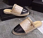 2018 chanle women shoes in Lambskin CHW1840