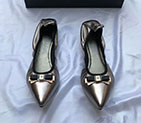 2018 chanle women shoes in Lambskin CHW1991