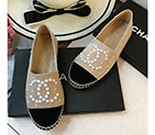 2018 chanle women shoes in Nubuck leather