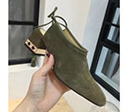 2018 chanle women shoes in Nubuck leather Heel 5cm