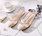 2018 chanle women shoes in Patent leather & PVC CHW1934