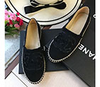 2018 chanle women shoes in denim CHW1656
