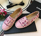 2018 chanle women shoes in linen CHW1658