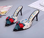 2018 gucci women Sandal in Calfskin Heel 7.5cm GWS859