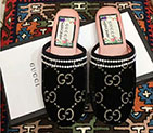 2018 gucci women Slipper GWS1021