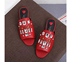 2018 gucci women Slippers in Lambskin leather GWS789
