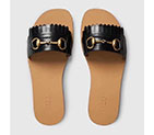 2018 gucci women Slippers in Lambskin leather GWS830