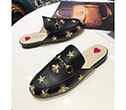 2018 gucci women Slippers in leather GWS816