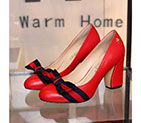 2018 gucci women shoes in Calfskin GWS848