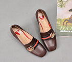 2018 gucci women shoes in Calfskin GWS919