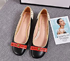 2018 gucci women shoes in Calfskin with rivet GWS753