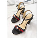 2018 gucci women shoes in Lambskin Heel 8cm GWS851