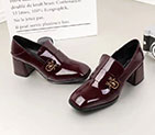 2018 gucci women shoes in Patent leather Heel 6cm GWS733