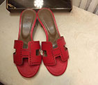 2018 hermes women Slippers HWS343
