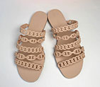 2018 hermes women Slippers in Calfskin leather HWS387