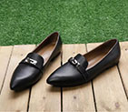 2018 hermes women shoes in Calfskin Leather HWS330