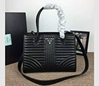 2018 prada leather handbag