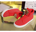 2018 versace Sneaker in Calfskin with rivet VSC0097