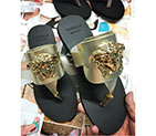 2018 versace women Slippers in Calfskin VSC0081