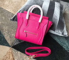2019 Celine NANO LUGGAGE BAG IN DRUMMED CALFSKIN 189243
