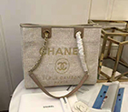2019 Chanel Medium Tote Shopping Bag
