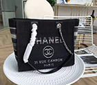 2019 Chanel Medium Tote Shopping Bag