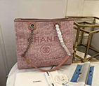 2019 Chanel Medium Tote Shopping Bag