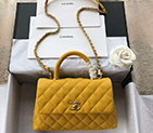 2019 Chanel Small Flap Bag with Top Handle