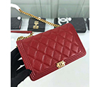 2019 Chanel boy chanel wallet on chain A81969