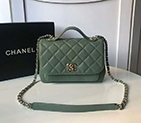 2019 Chanel flap bag with top handle
