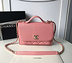 2019 Chanel flap bag with top handle