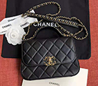 2019 Chanel flap bag with top handle
