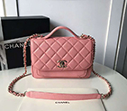 2019 Chanel flap bag with top handle