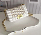 2019 Le Boy Chanel Flap Shoulder Bag A67085