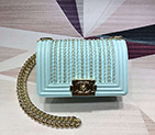 2019 Le Boy Chanel Flap Shoulder Bag A67085