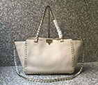 2019 Valentino ROCKSTUD NOIR MEDIUM TOTE 0973