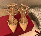 2019 Valentino women shoes with rivet Heel 6.5cm VN0583