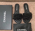 2019 chanle women Flat shoes in Calfskin CHW2225