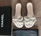 2019 chanle women Flat shoes in Lambskin CHW2226